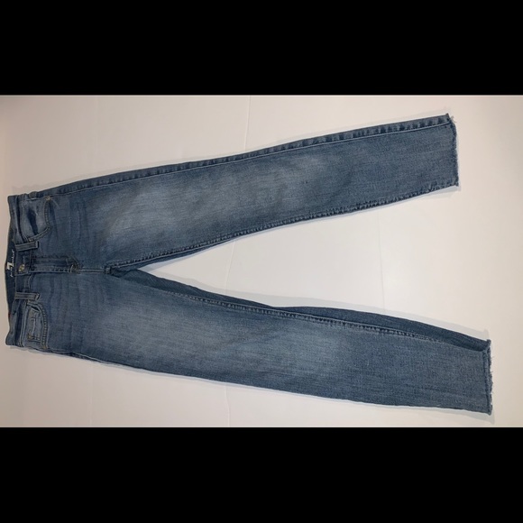 7 For All Mankind Denim - 7 for all mankind the cropped skinny jeans